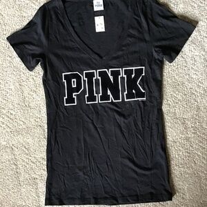 Woman’s night shirt, PINK Victoria’s Secret. Size small, color is black